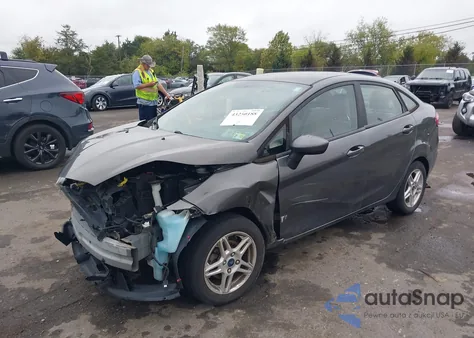 2019 Ford Fiesta Se из США, поврежденный, VIN 3FADP4BJ6KM109045